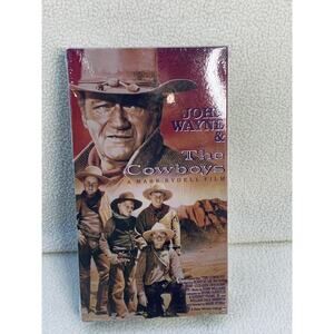 The Cowboys VHS John Wayne Movie New Sealed
